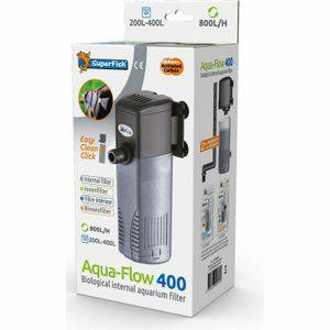 Superfish AquaFlow Dual Action 400 Aquariumfilter 8 L/U Aquarium-filters Superfish